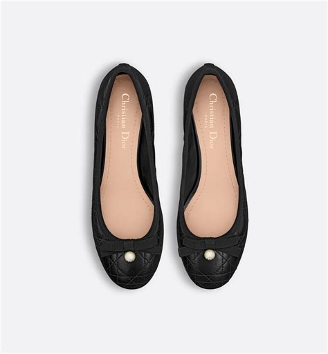 dior ballet pump|Dior Ballet Slingback Pump Black Quilted Cannage Calfskin .